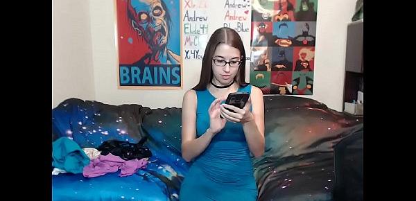  girl alexxxcoal flashing boobs on live webcam  - 6cam.biz